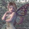 Deep in the overgrown and unruly woods, a fairy stands in a pensive mood, her gaze unfocused and her thoughts far away. A digital painting by Stephen John Smith.